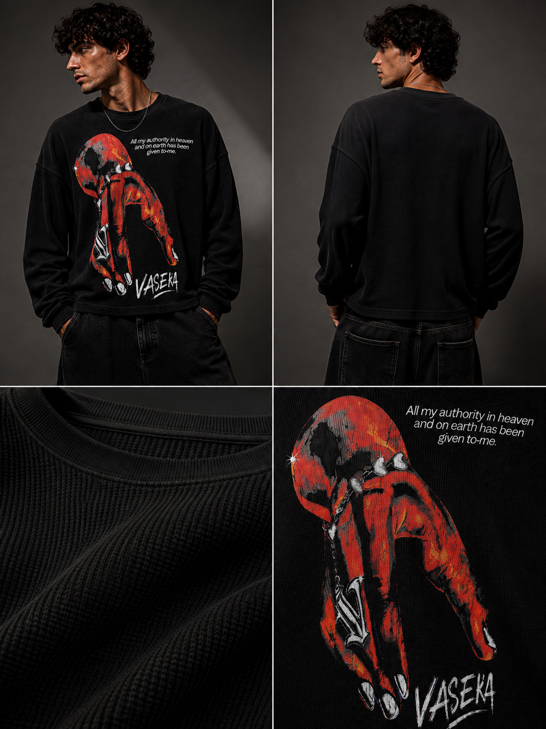 Hellbound Waffle Tee
