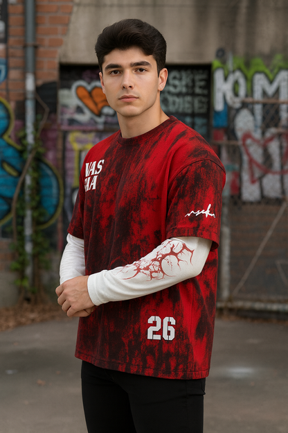 Handprint Havoc Layered Tee