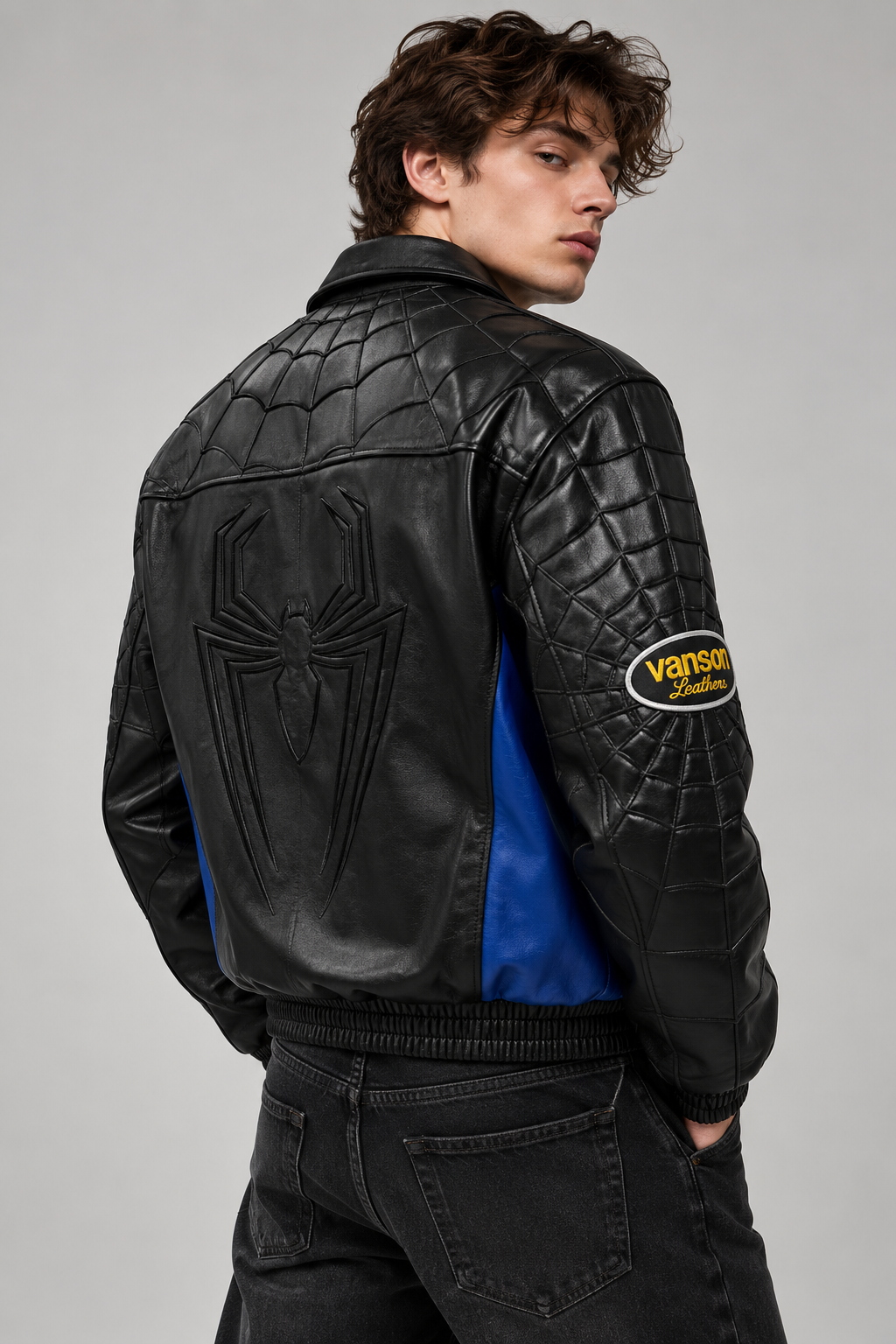 Spidy Black Jacket