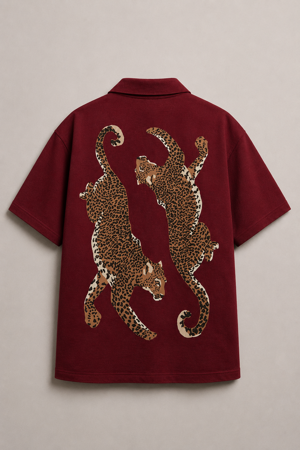 Wine Drop shoulder shrit