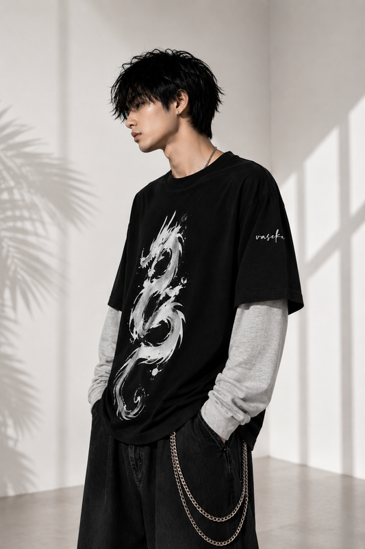 Snake Double Sleeve Tee