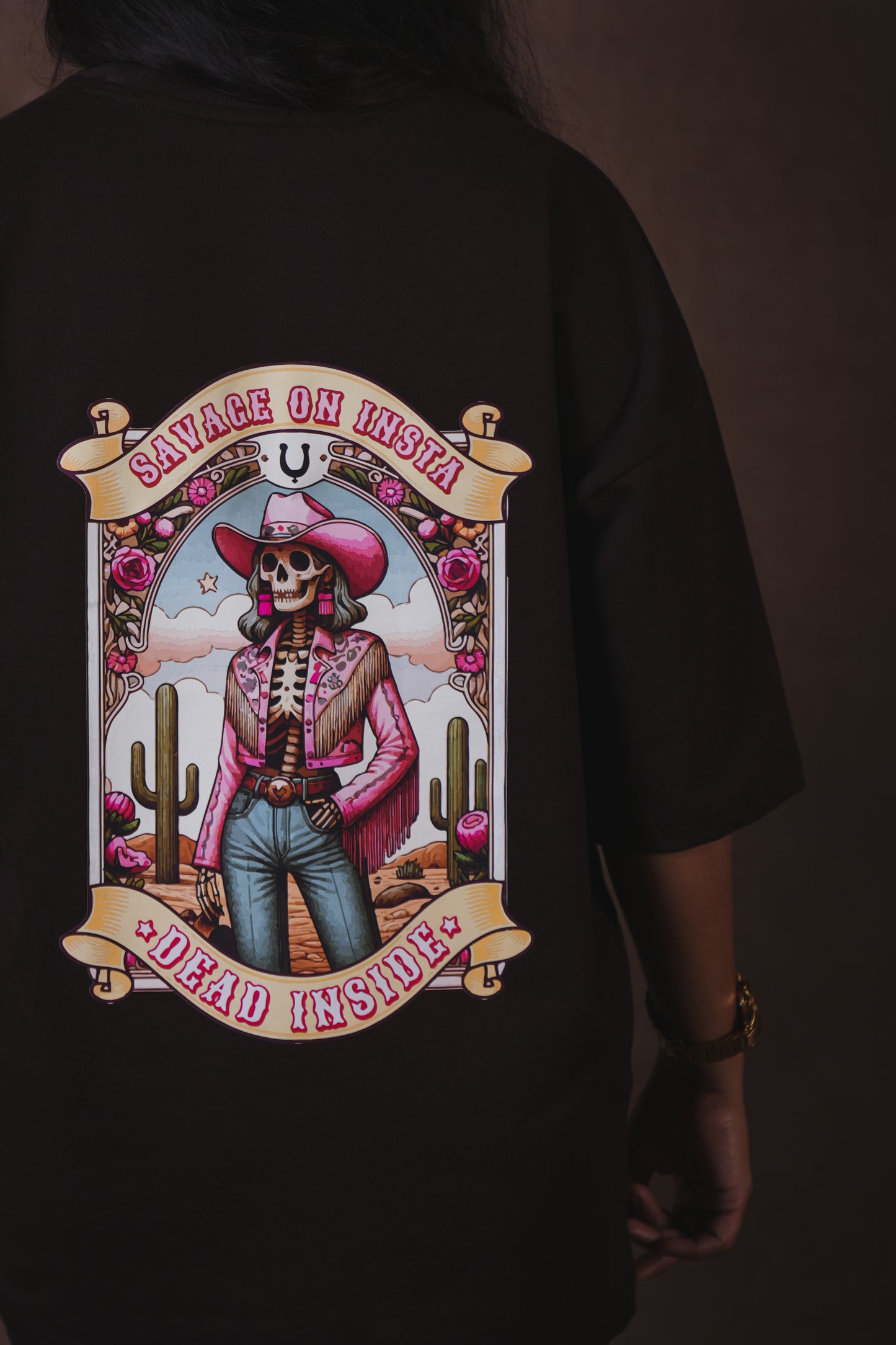 SAVAGE COFFEE OVERSIZED T-SHIRT