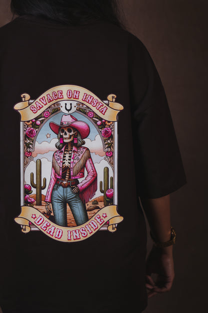 SAVAGE COFFEE OVERSIZED T-SHIRT