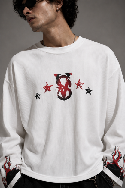 Red Flag Full Sleeve Tee