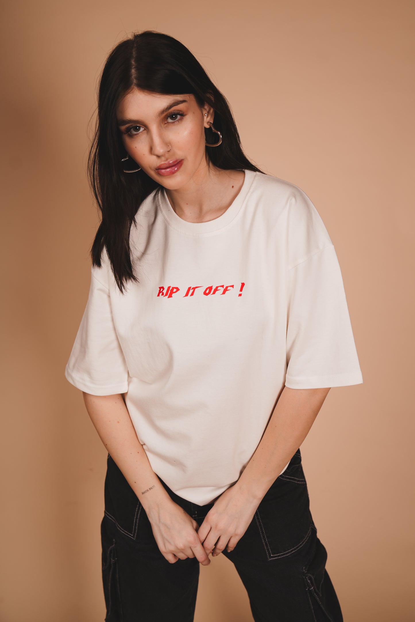 RIP IT OFF OVERSIZED T-SHIRT