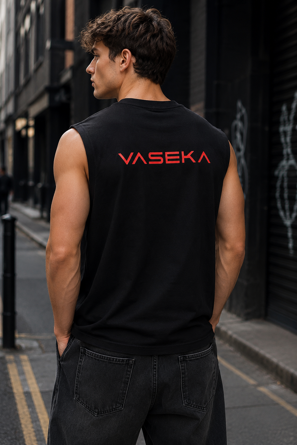 Superman Black Tank