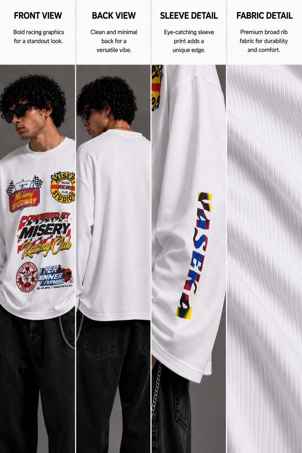 Misery Full Sleeve Tshirt