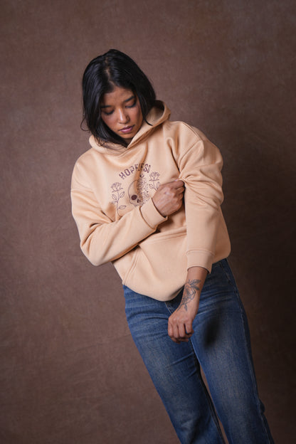 UNBROKEN BEIGE HOODIE