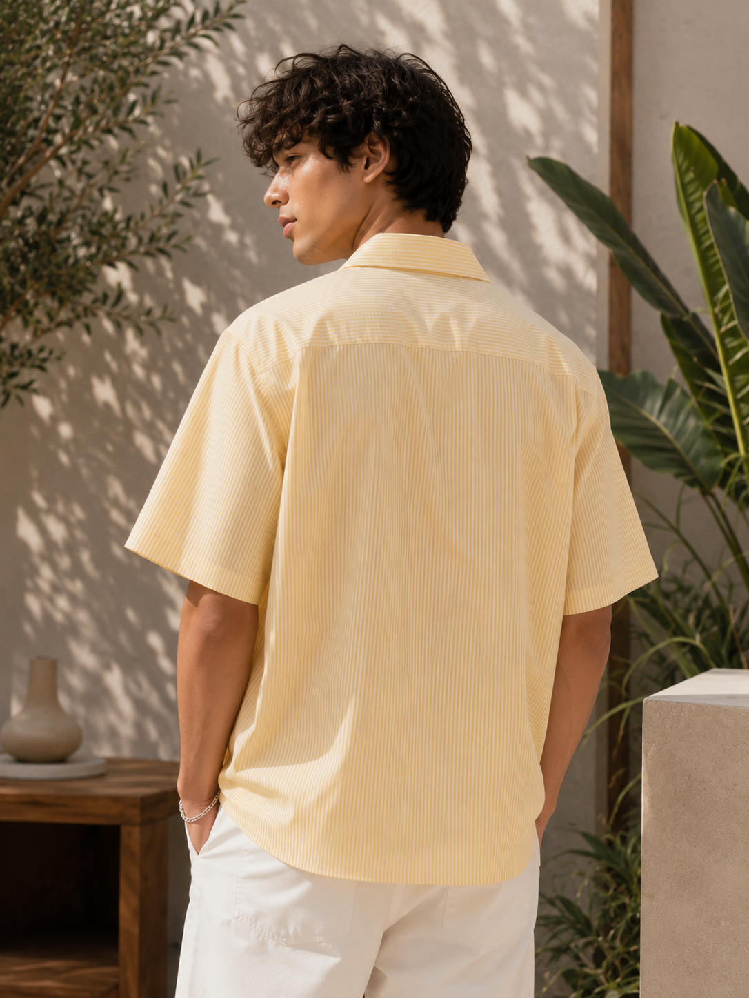 Yellow Stripes Shirt