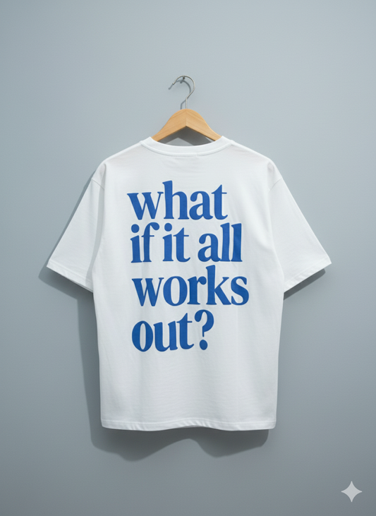 White Oversized Vaseka Tee