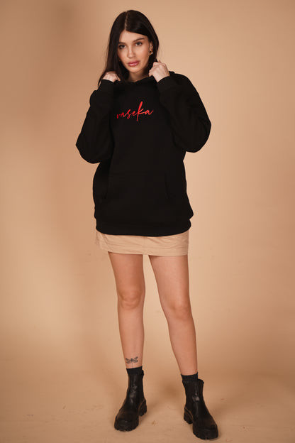 EVOLUTION BLACK HOODIE