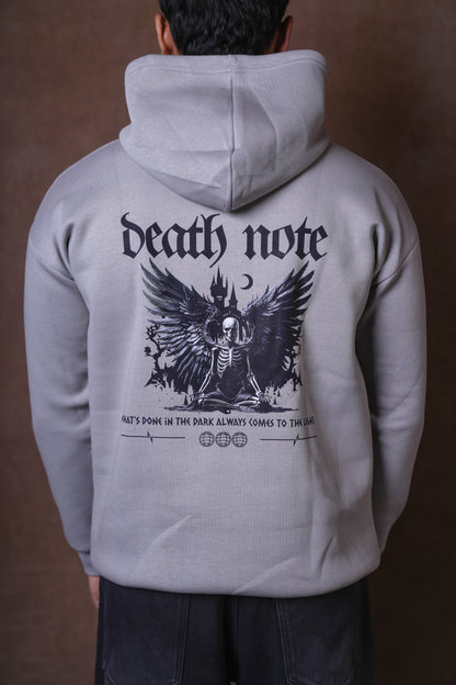 DEATH NOTE CLASSIC GREY HOODIE