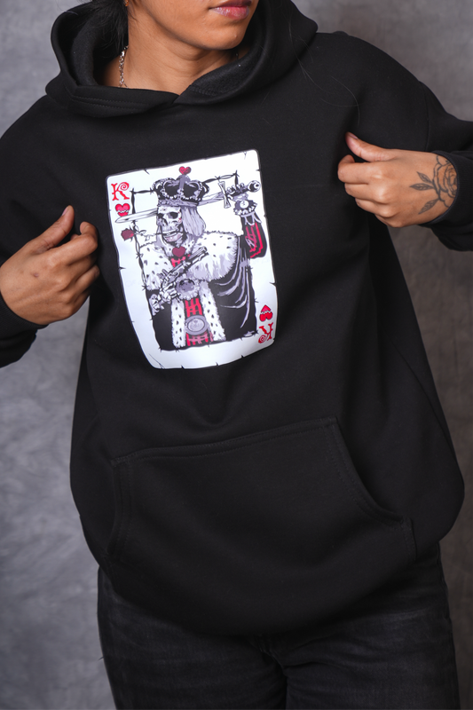 KING BLACK HOODIE