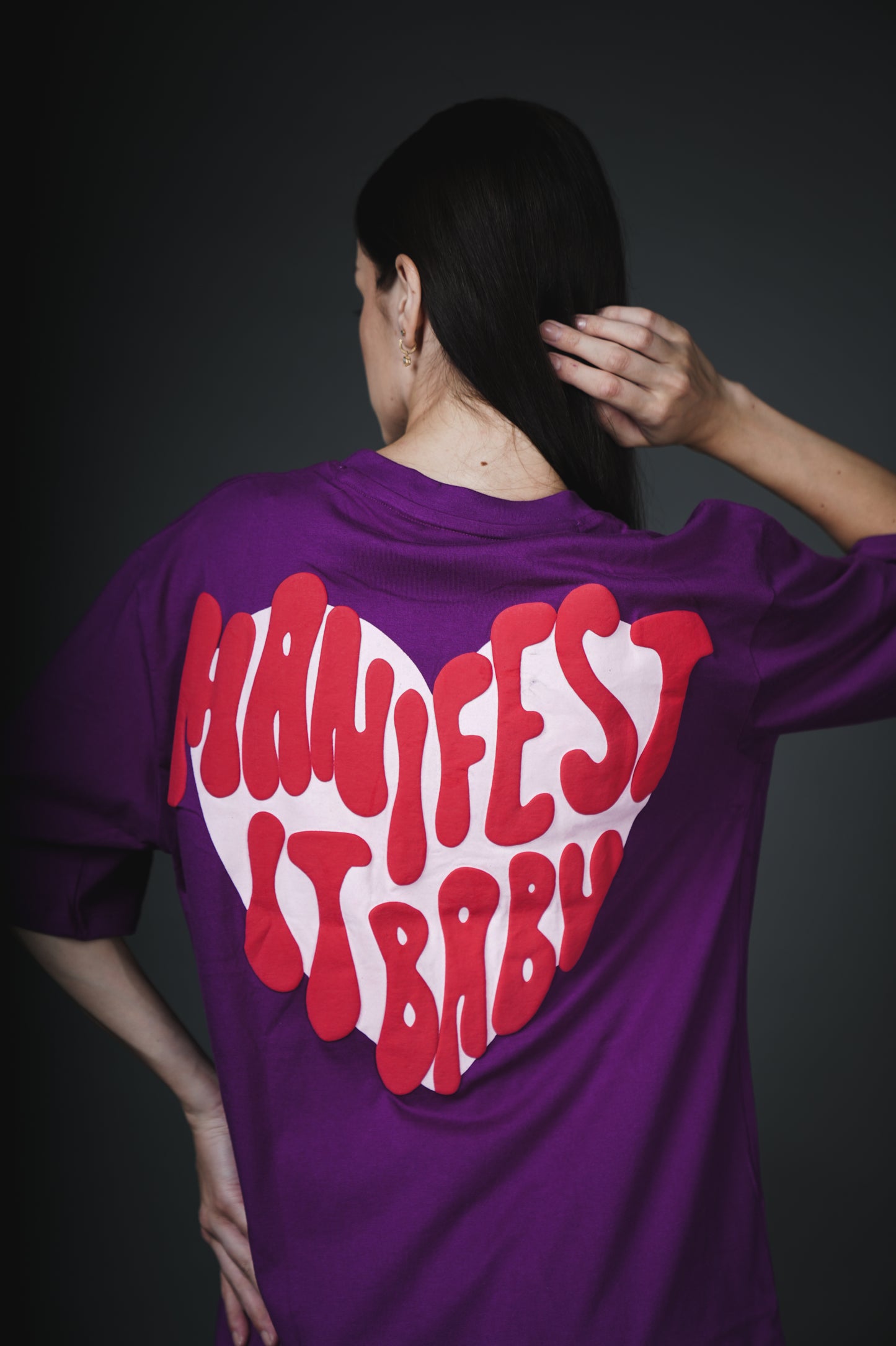 11-11 PURPLE OVERSIZED T-SHIRT