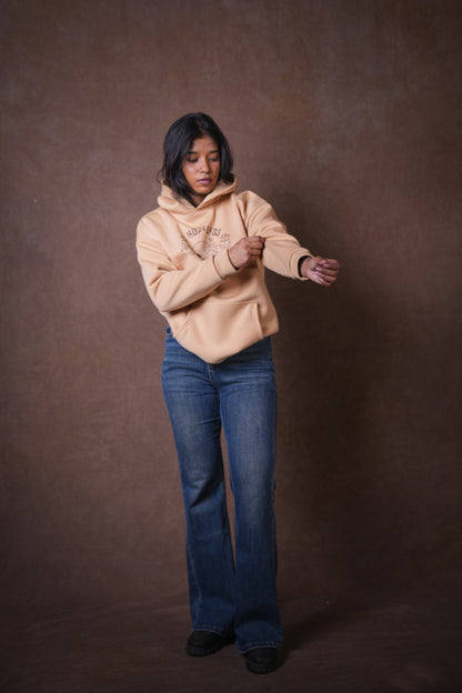 UNBROKEN BEIGE HOODIE