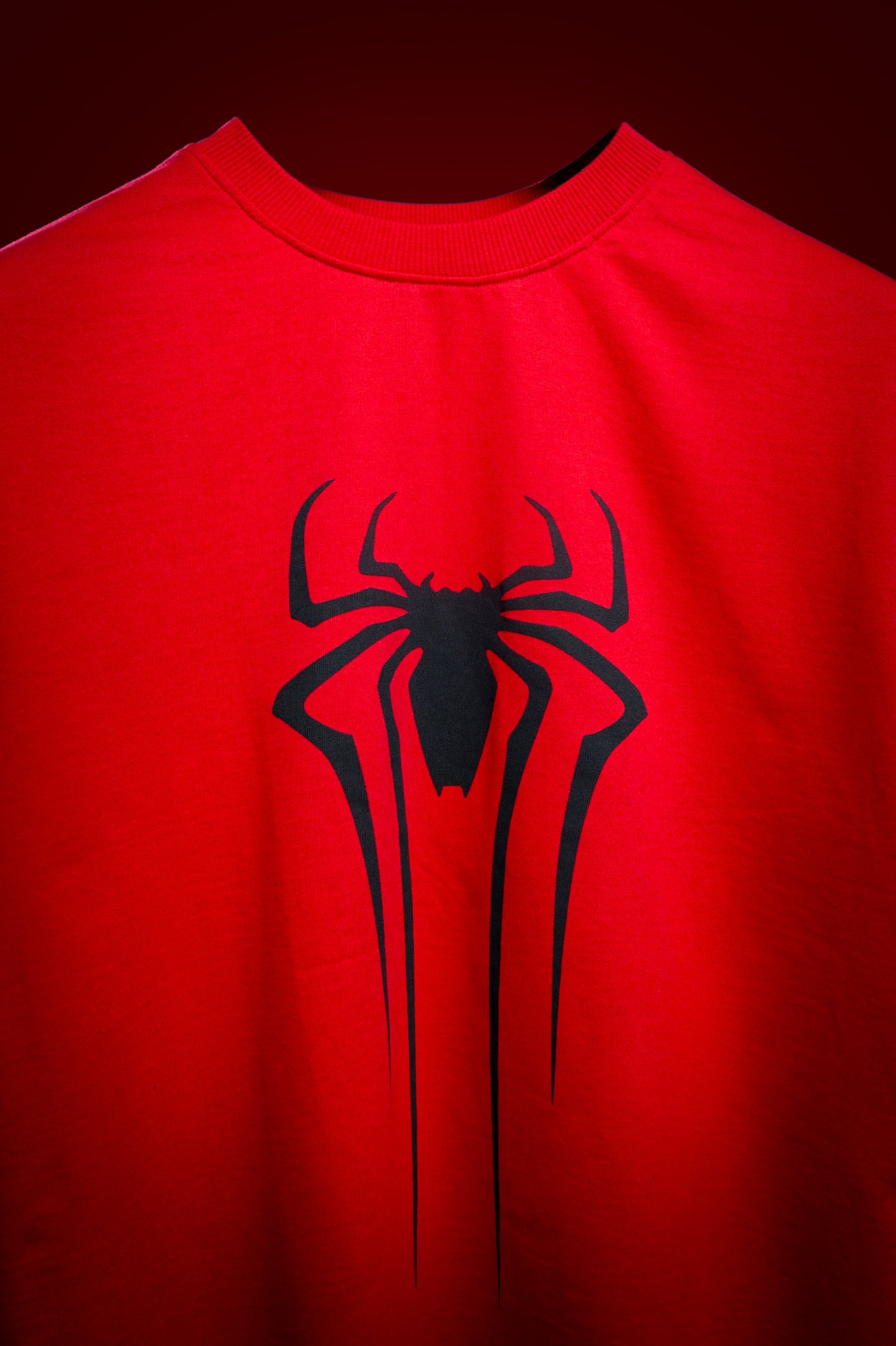 SPIDERMAN RED OVERSIZED T-SHIRT