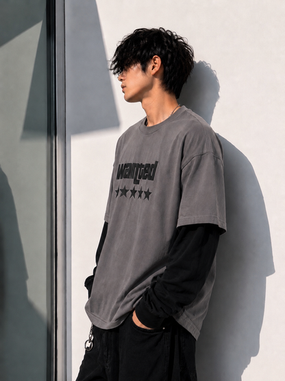 Wanted Double Sleeve Tee