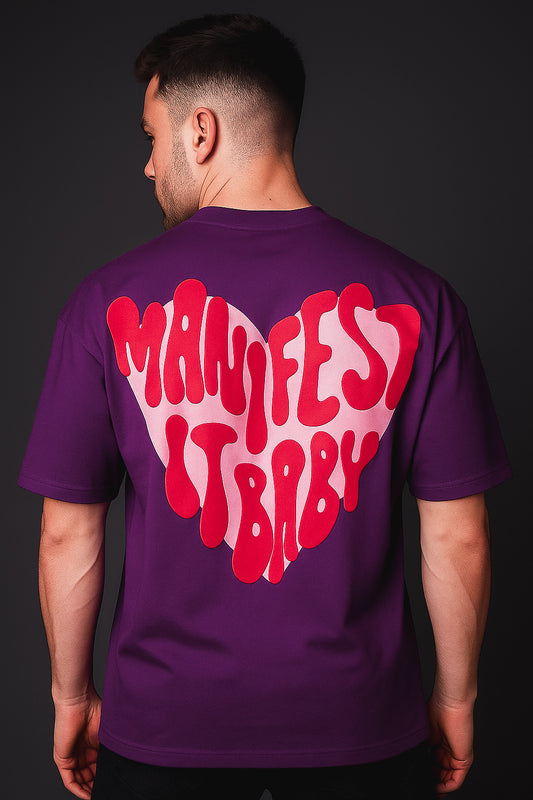 11-11 PURPLE OVERSIZED T-SHIRT