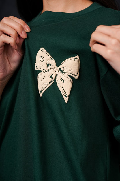 IT’S NOT LUCK, IT’S YOU! OVERSIZED GREEN T-SHIRT