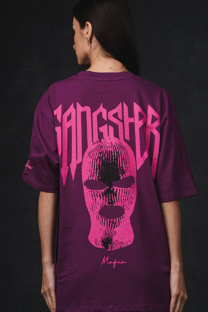 POISON/GANGSTER PURPLE OVERSIZED T-SHIRT