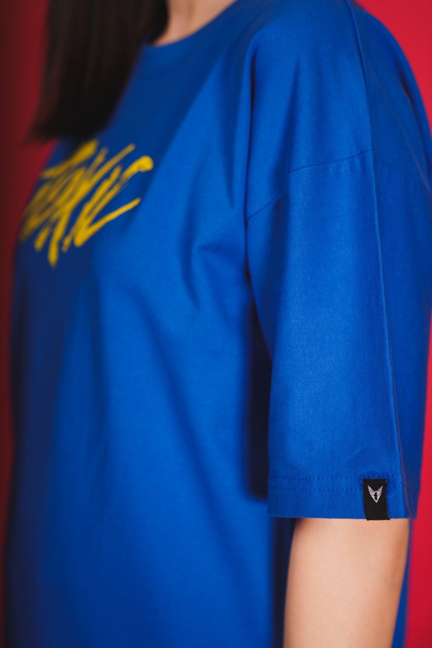 TOXIC ROYAL BLUE OVERSIZED T-SHIRT