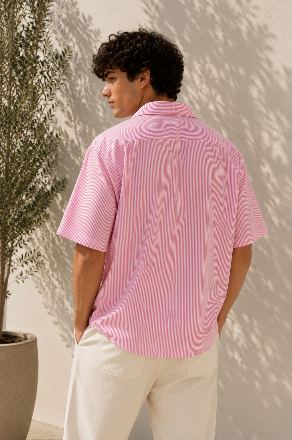 Pink Stripes Shirt