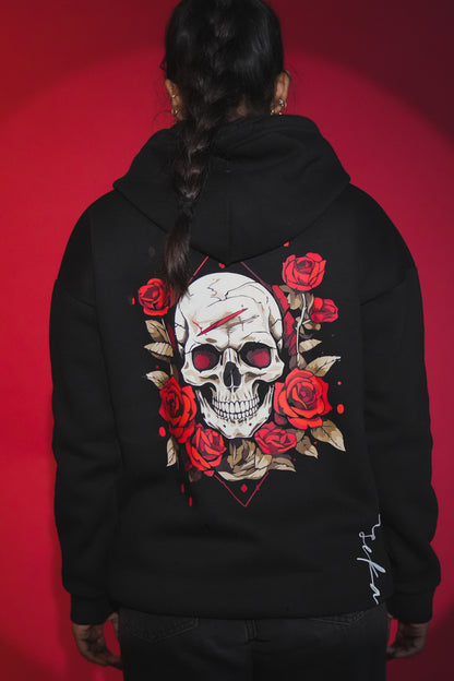 DEVILISH BLACK HOODIE