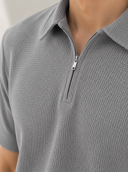 Grey Waffle Cord Set
