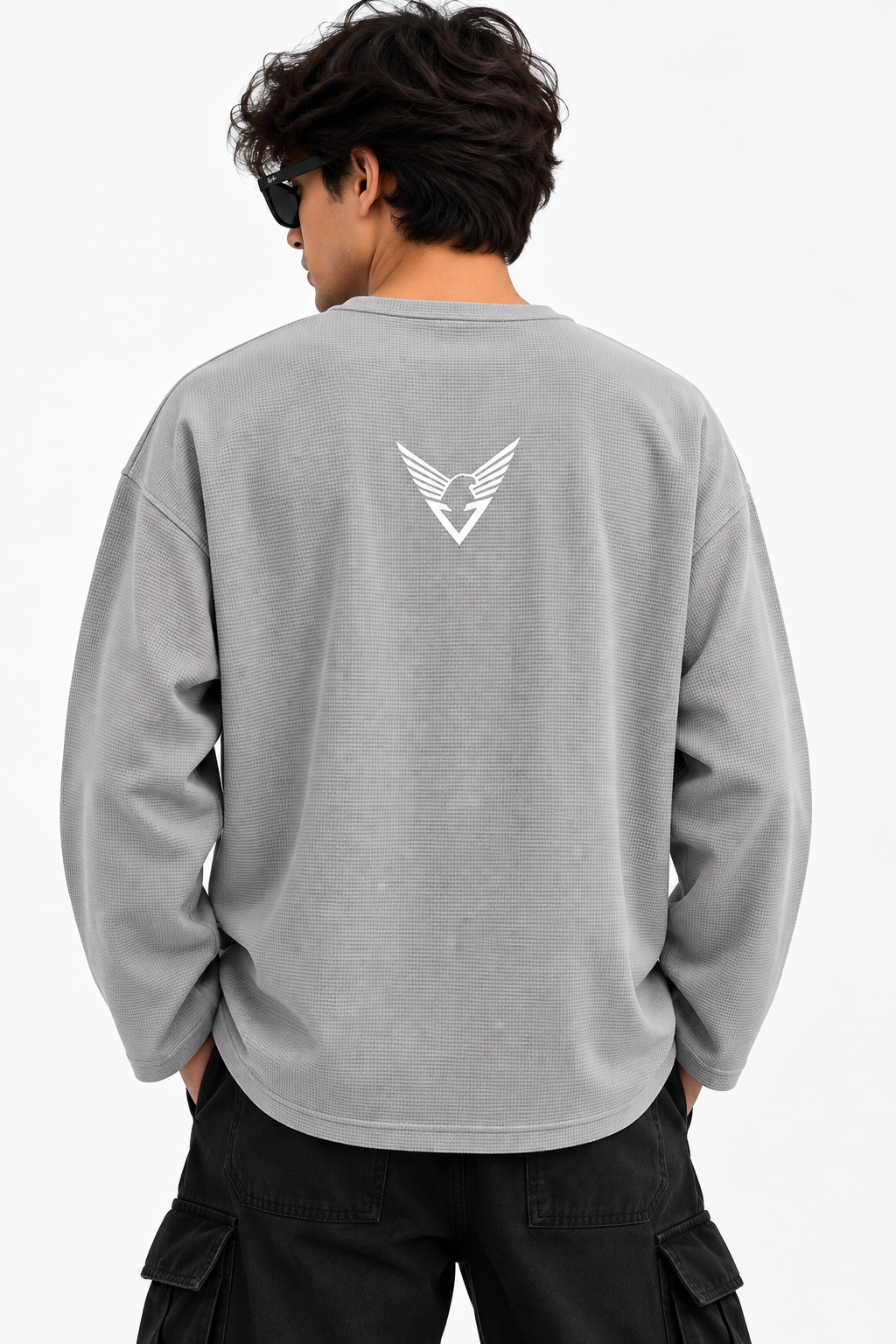 KRSNA Waffle Henley