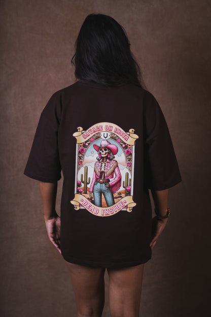 SAVAGE COFFEE OVERSIZED T-SHIRT