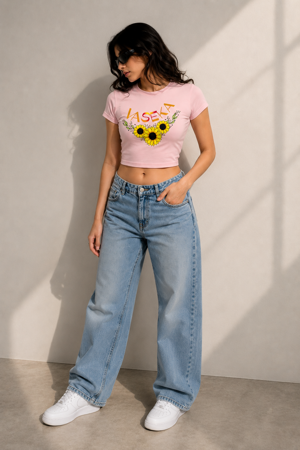 Sunflower Baby Tee