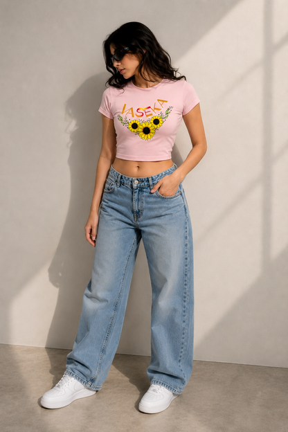 Sunflower Baby Tee
