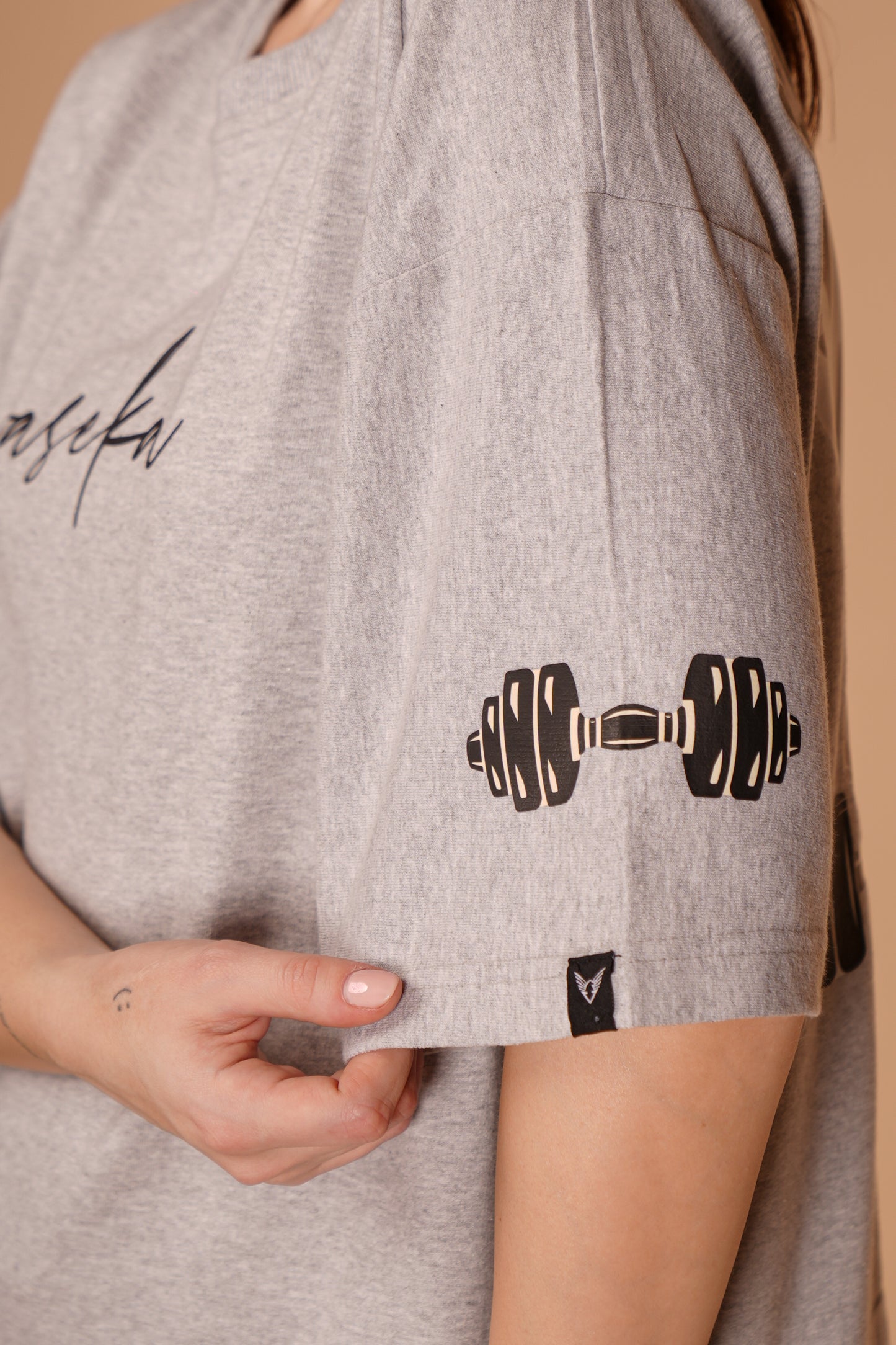 GRIND PUMP COVER DROP-SHOULDER T-SHIRT