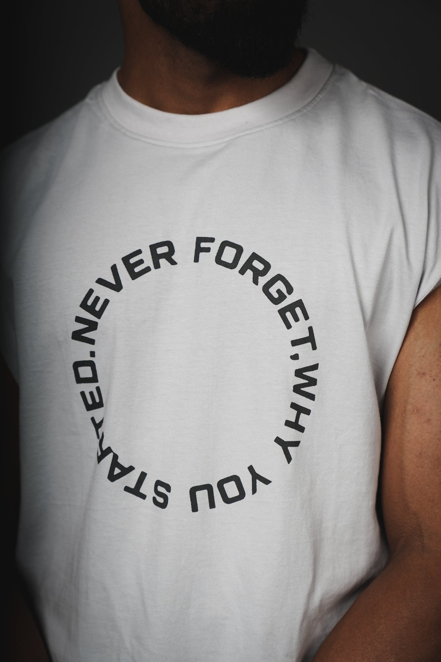 FIGHT CLUB GREY TANK