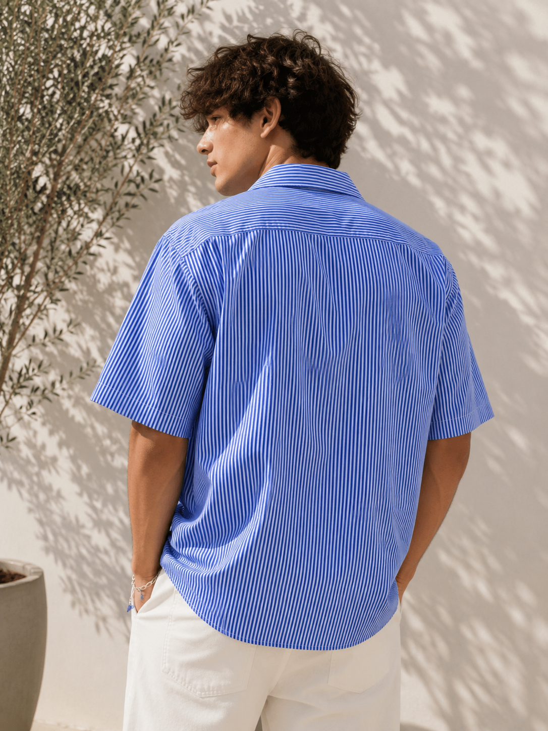 Blue Stripes Shirt