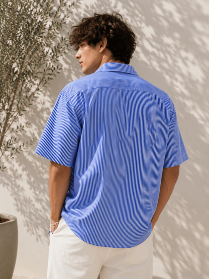 Blue Stripes Shirt