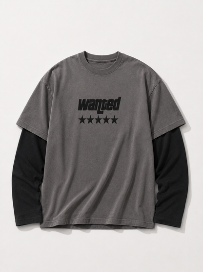Wanted Double Sleeve Tee