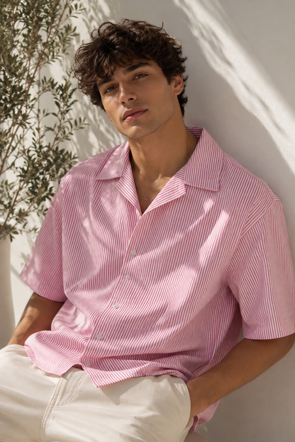 Pink Stripes Shirt