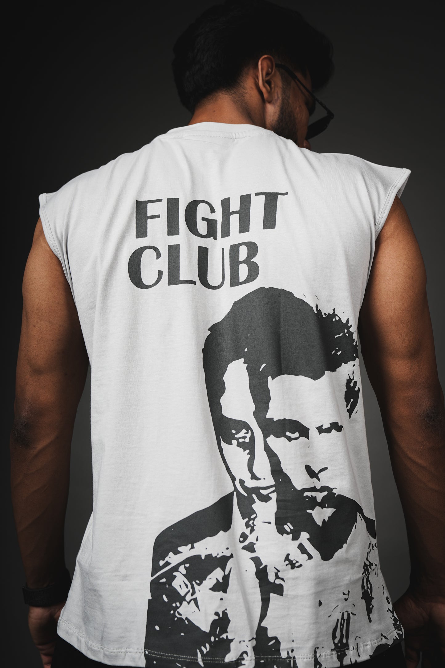 FIGHT CLUB GREY TANK
