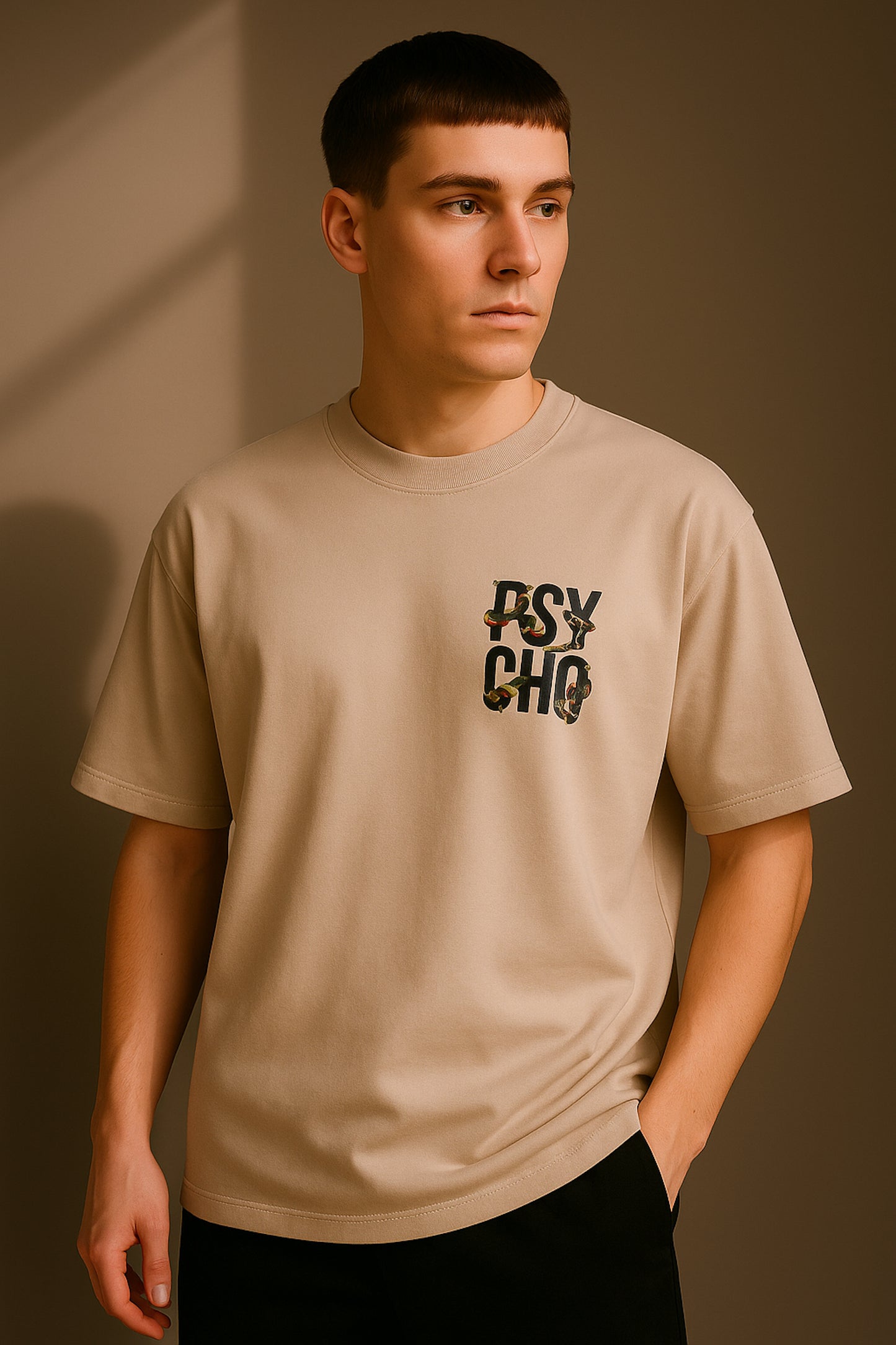PSYCHO OVERSIZED T-SHIRT