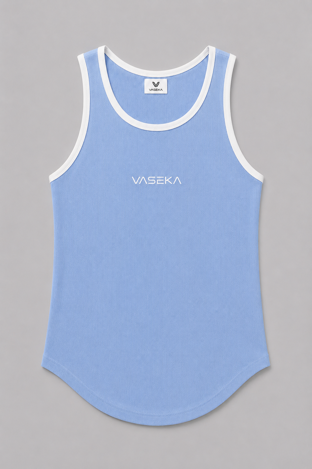 Sky Blue Rib Vest