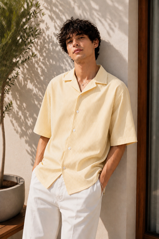 Yellow Stripes Shirt