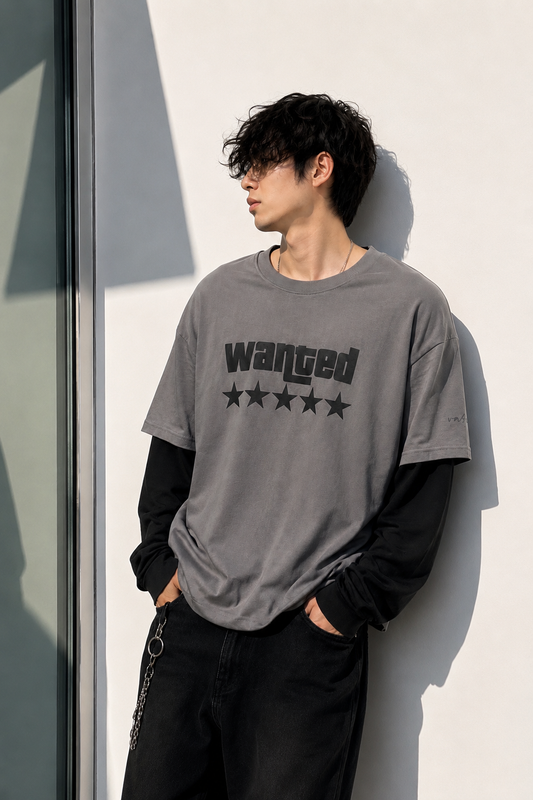 Wanted Double Sleeve Tee
